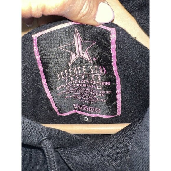 Jeffree Star Cosmetics Hoodie Adult Small 5 Year Anniversary Calabasas Soft B - Picture 3 of 6